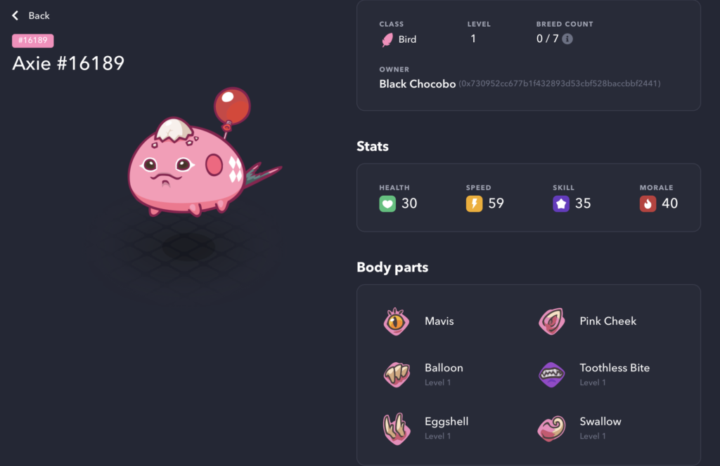 Meta 1 Nightmare on Fear Street. Strategy DPS Axie Axie Arena